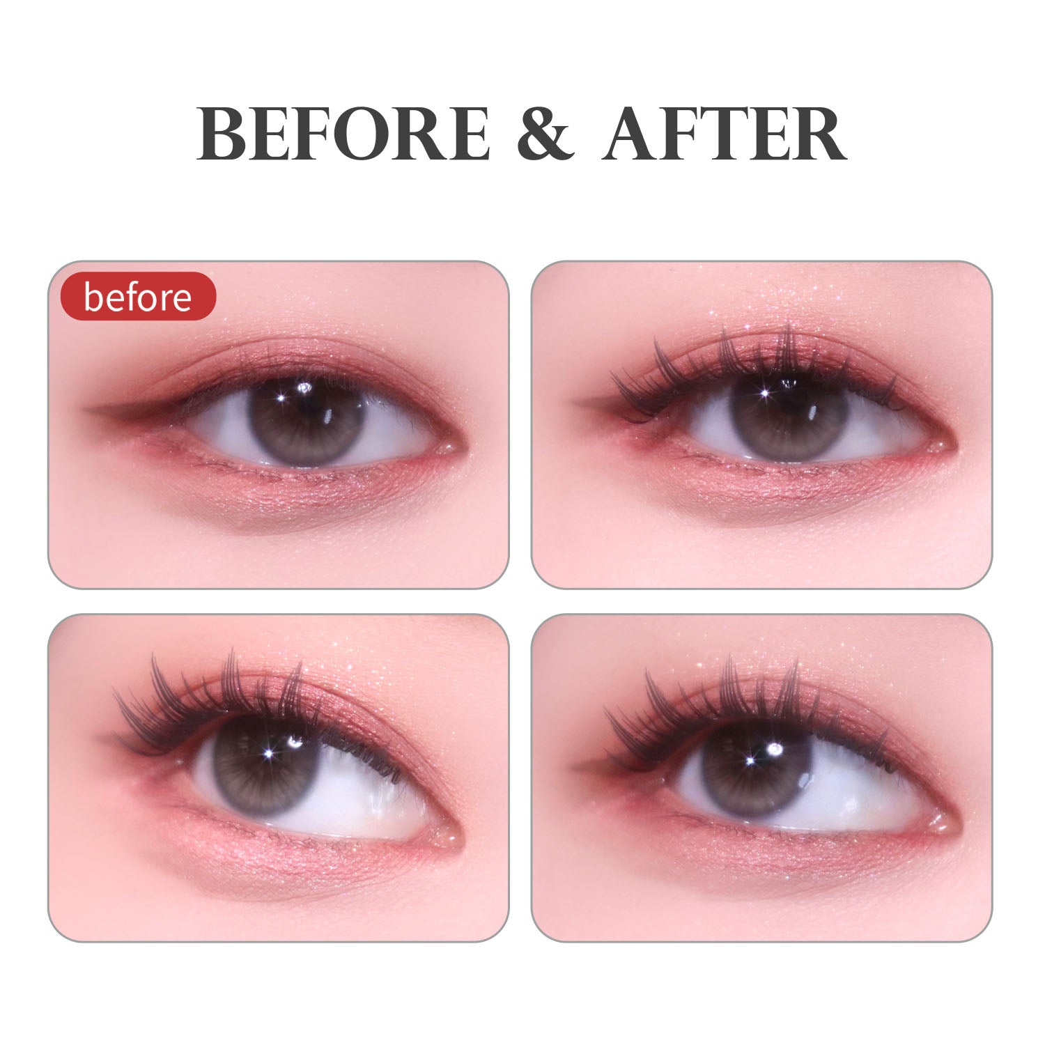 SOO ADOR Edge Lashes - Dramatic (Lash Tweezer included)