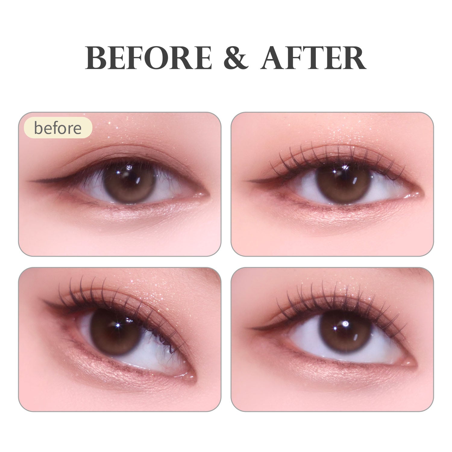 SOO ADOR Edge Lashes - Minimalist (Lash Tweezer included)