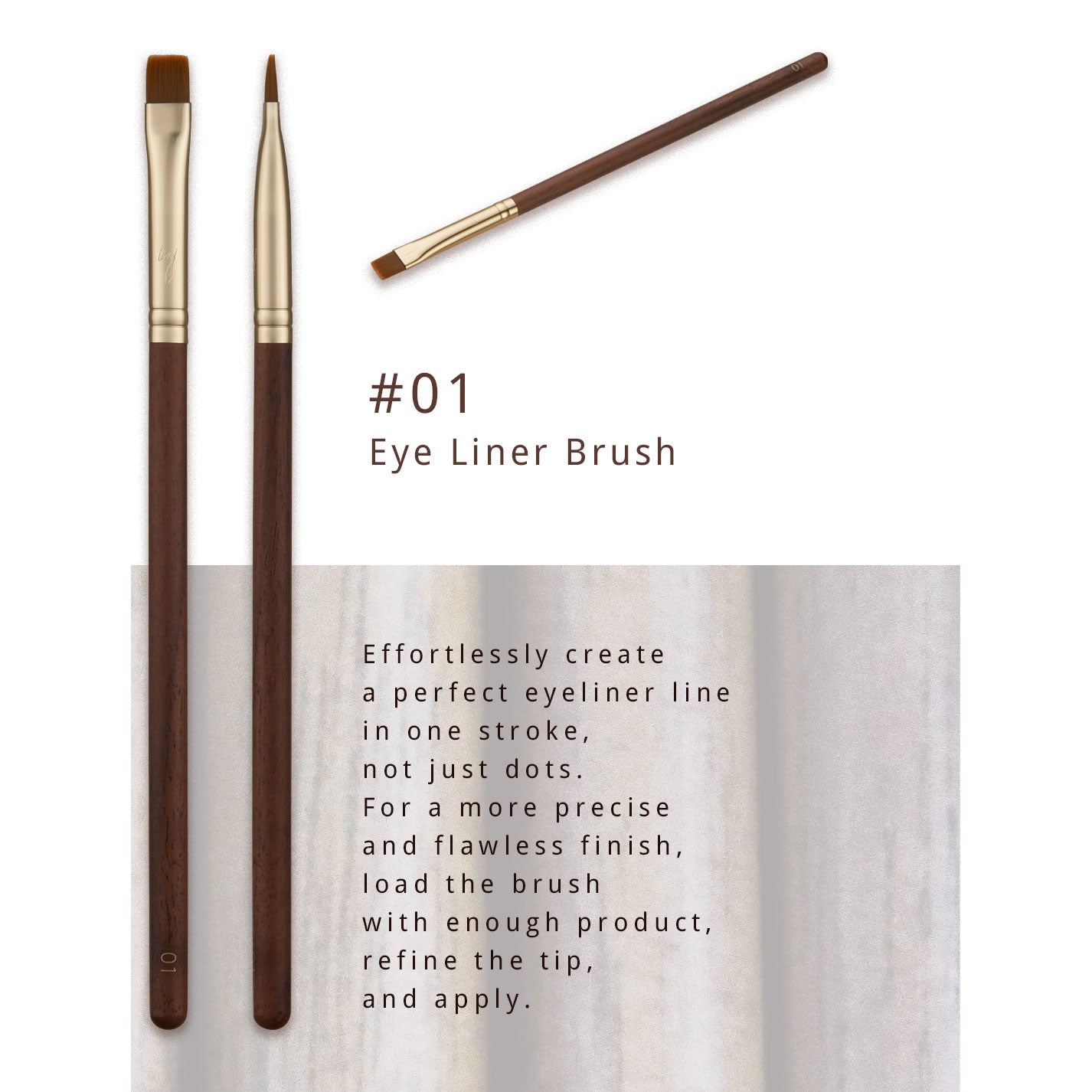 BY MAENG #01 Eyeliner Brush