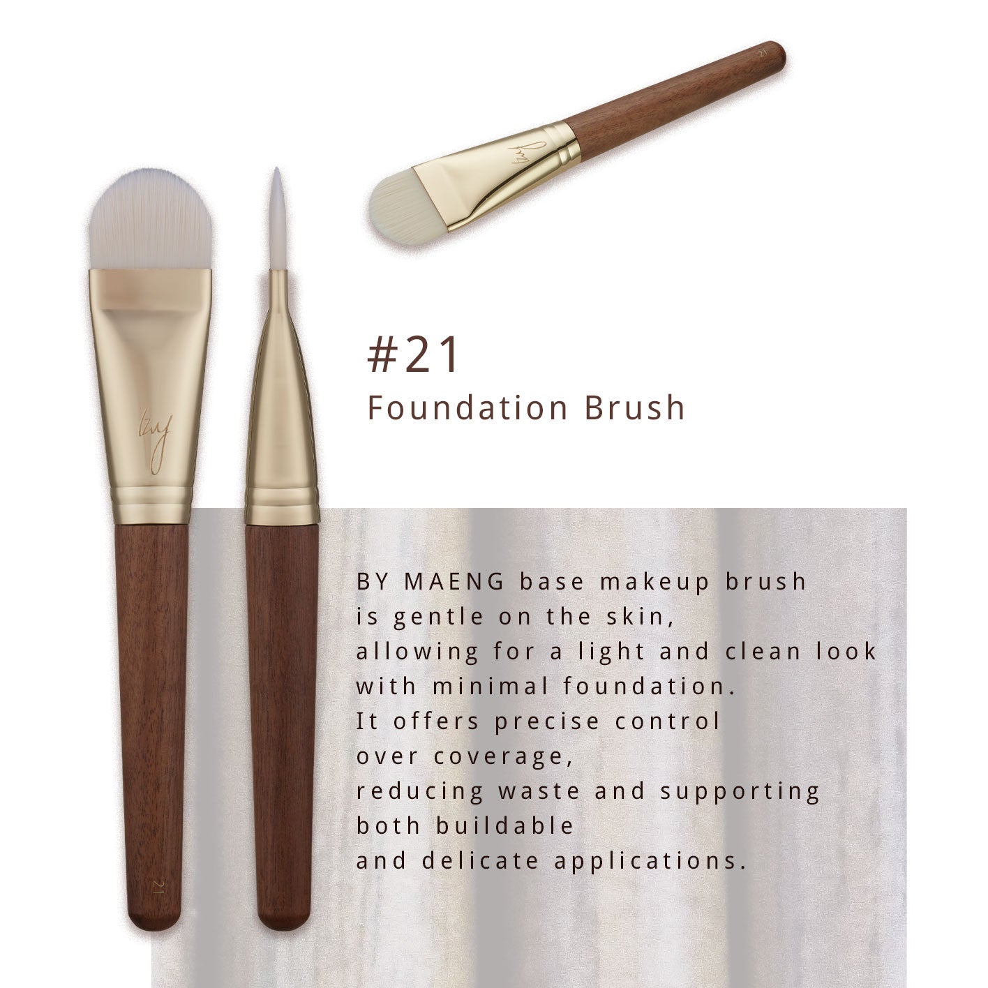 BY MAENG #21 Foundation Brush