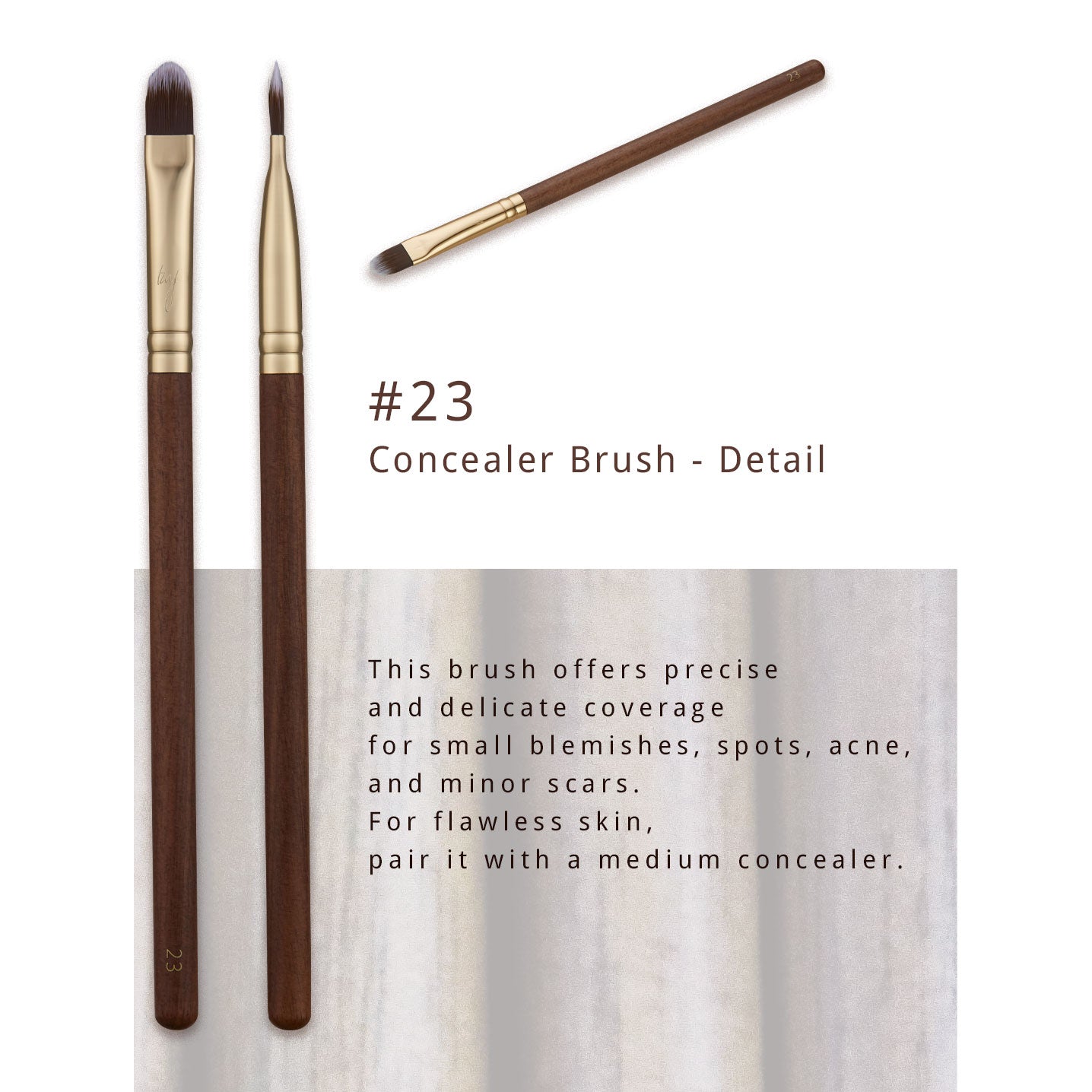 BY MAENG #23 Detail Concealer Brush