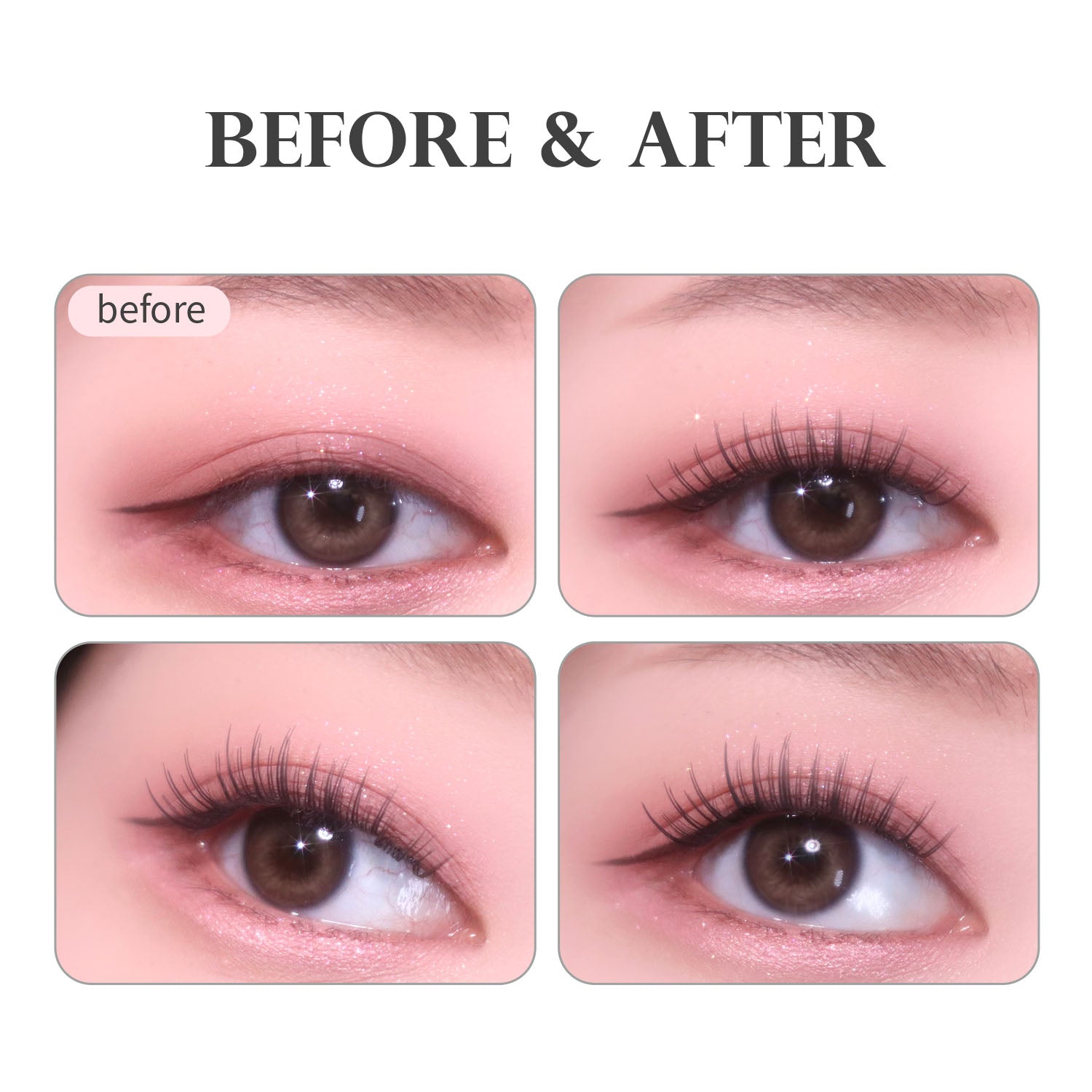 SOO ADOR Edge Lashes - Soft Focus (Lash Tweezer included)