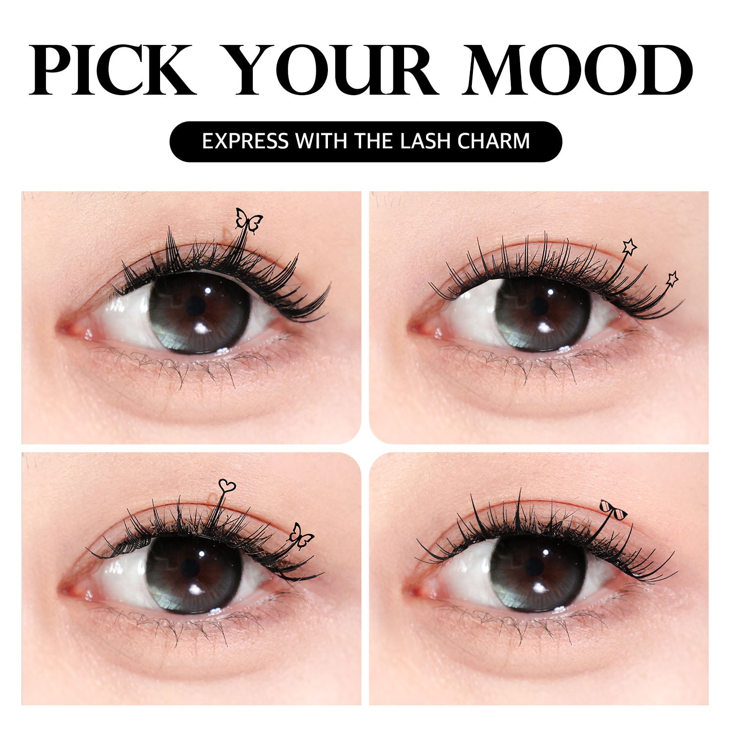 SOO ADOR Edge Lashes - Story Moment (Lash Tweezer included)