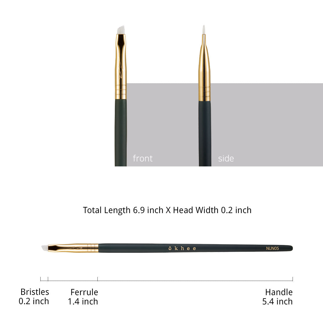 okhee Edge Eye Brush (NUN05)