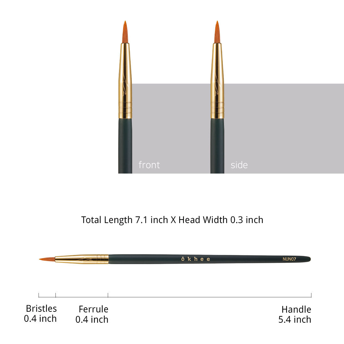 okhee Eyeliner Brush (NUN07)