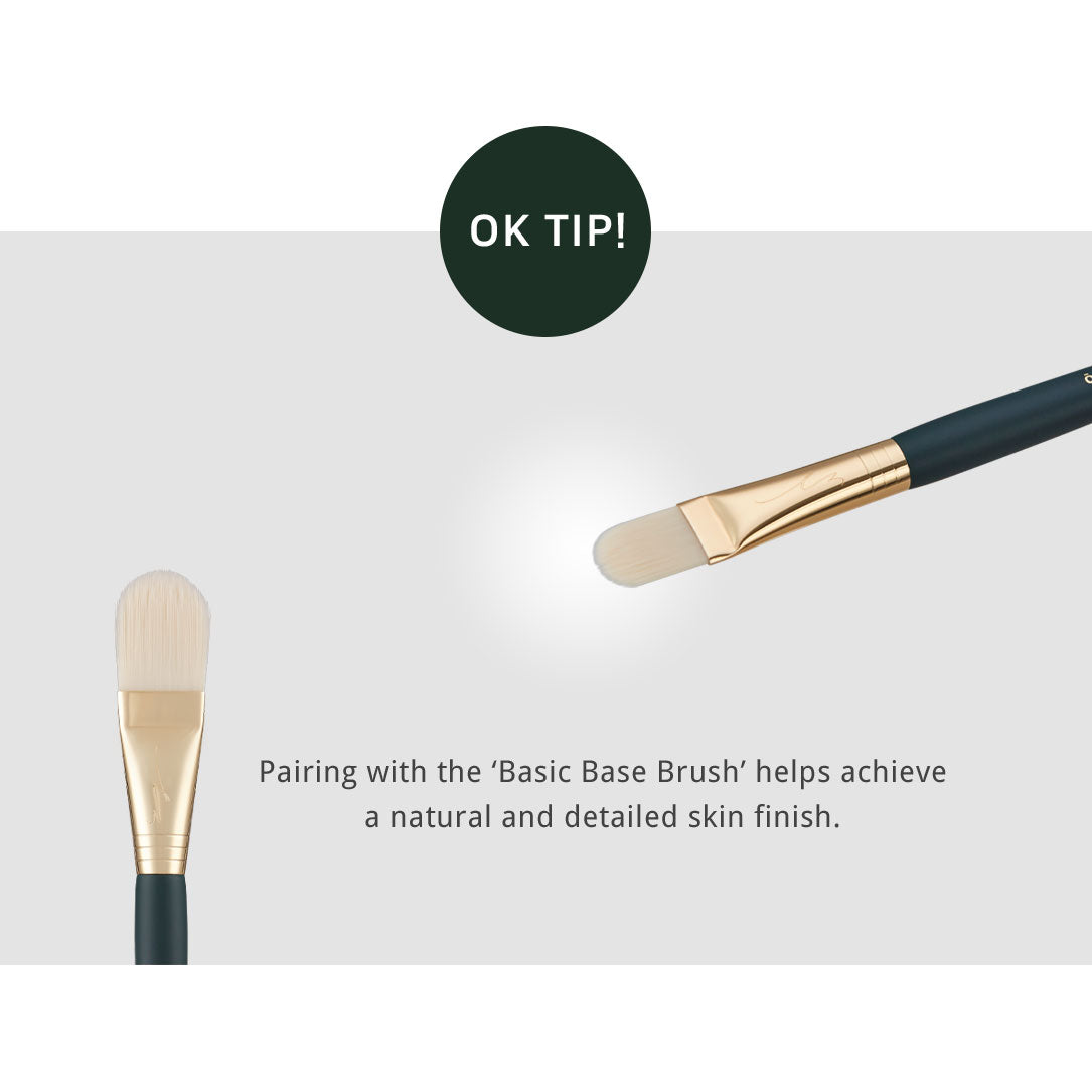 okhee Wide Concealer & Detail Base Brush (PIV06)